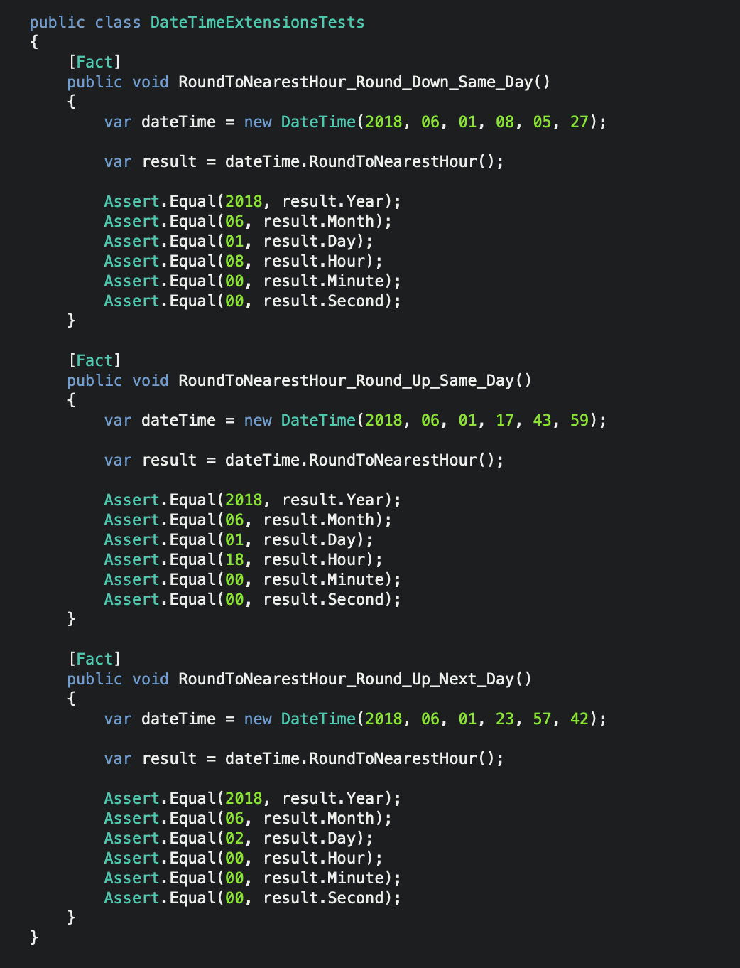 xUnit Test Permutations